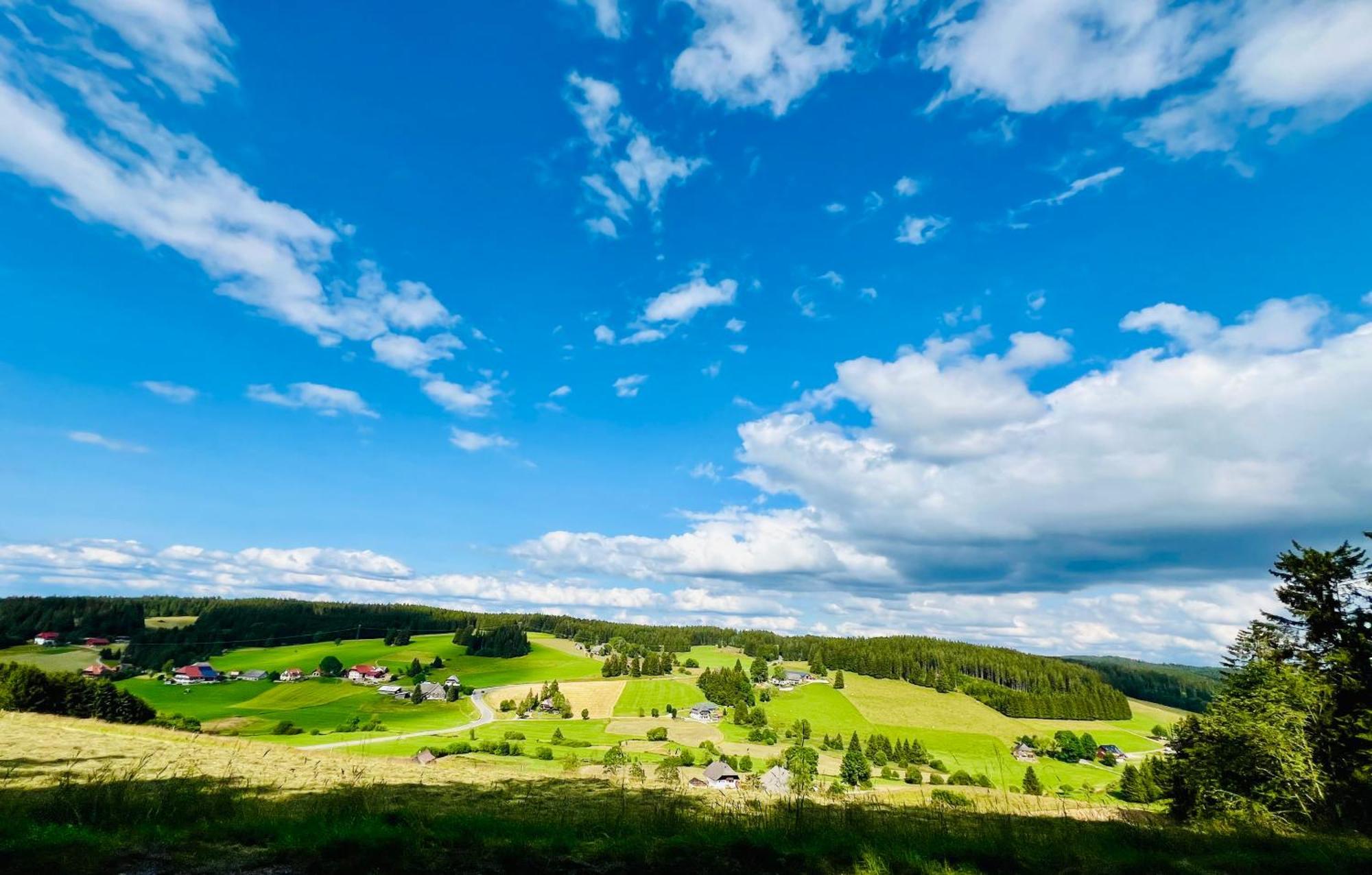 Mitten Im Schwarzwald Mit Infrarot-Sauna Und Garagenparkplatz Schönwalde Kültér fotó